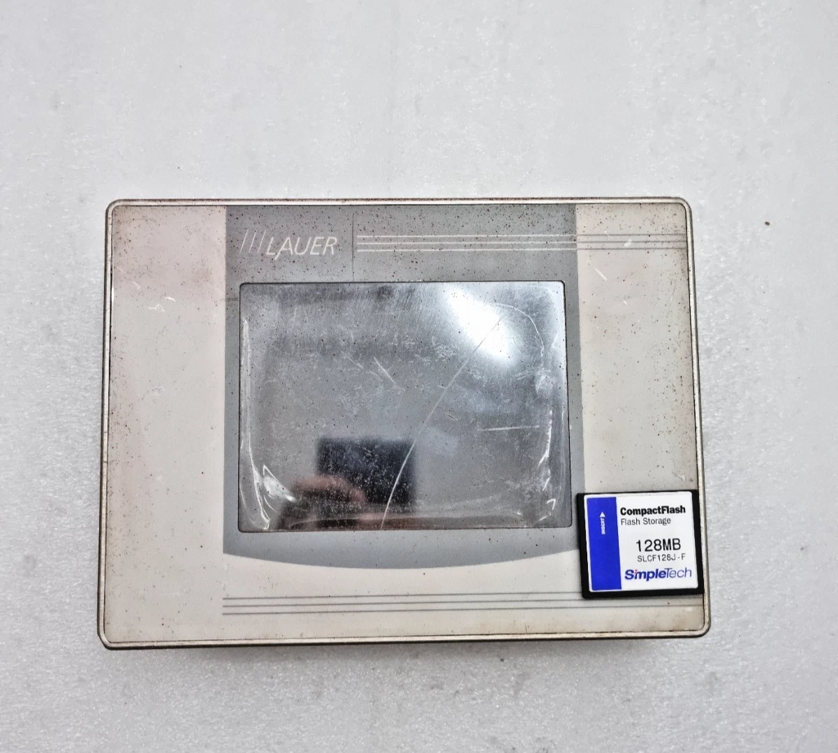 Lauer EPC X 550 Embedded Industrial Pc 24Vdc (Touch Working) For Parts or Repair